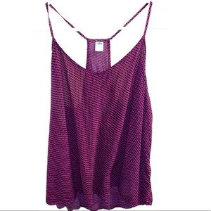 Old Navy - Womens Pink & black tank | L (fits more like a small/med)
